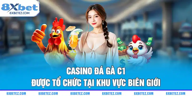Casino đá gà C1 được tổ chức tại khu vực biên giới