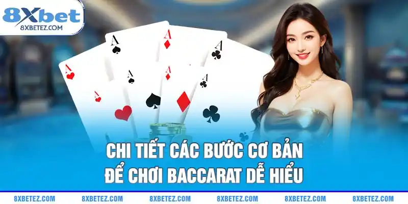 Chi tiết các bước cơ bản để chơi Baccarat dễ hiểu