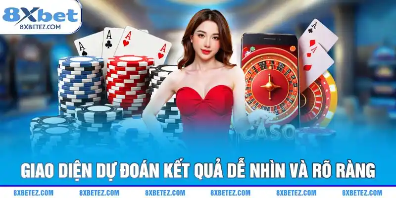 Giao diện dự đoán kết quả dễ nhìn và rõ ràng
