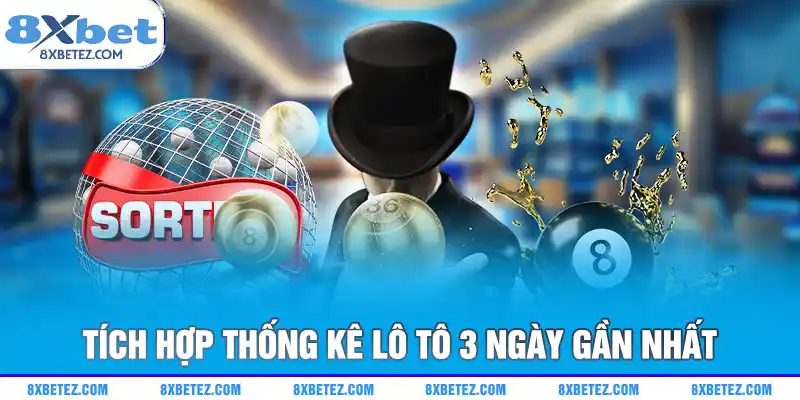 Tích hợp thống kê lô tô 3 ngày gần nhất